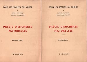 Seller image for Prcis d'enchres naturelles ( en 2 tomes) / tous les secrets du bridge for sale by librairie philippe arnaiz