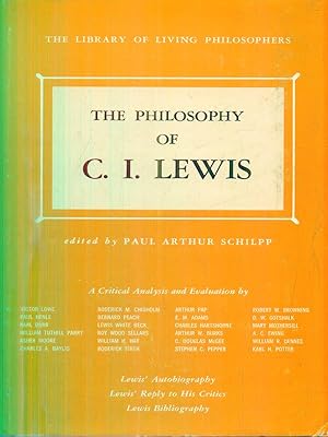 Bild des Verkufers fr The Philosophy of C. I. Lewis zum Verkauf von Librodifaccia
