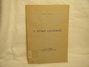 Bild des Verkufers fr IL Settimo Continente (Extract) zum Verkauf von curtis paul books, inc.