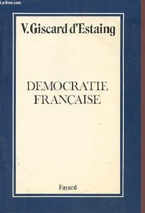 Bild des Verkufers fr Dmocratie franaise zum Verkauf von Le-Livre