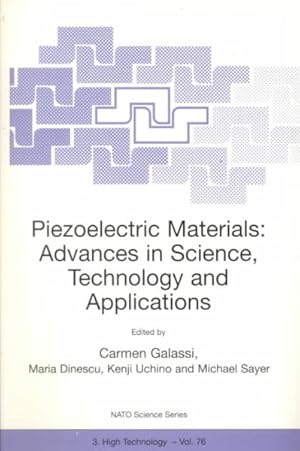 Seller image for Piezoelectric Materials : Advances in Science, Technology and Applications for sale by GreatBookPricesUK