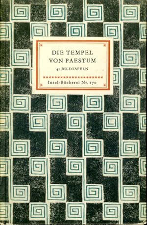 Seller image for Die Tempel von Paestum. 41 Bildtafeln Insel-Bcherei 170. for sale by Antiquariat Liberarius - Frank Wechsler