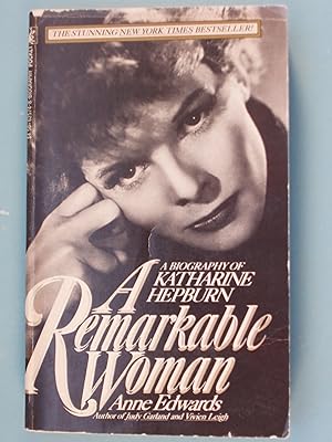 Immagine del venditore per A Remarkable Woman: A Biography of Katharine Hepburn venduto da PB&J Book Shop