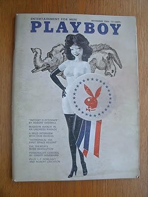 Imagen del vendedor de How Does That Make You Feel ( Playboy November 1968 ) a la venta por Scene of the Crime, ABAC, IOBA