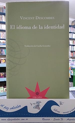 Image du vendeur pour El Idioma De La Identidad mis en vente par Librera El Pez Volador