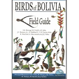 Seller image for Birds of Bolivia: Field Guide for sale by Buteo Books