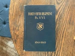 Image du vendeur pour History of the Forty-Fifth Regiment Pennsylvania Veteran Volunteer Infantry, 1861-1865. Original printing mis en vente par Riverow Bookshop