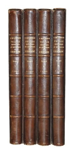Voyage pittoresque et historique de l'Espagne. 2 in 4 Bänden.