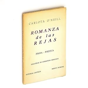 Imagen del vendedor de Romanza de las Rejas: Prosa Poetica a la venta por Boyd Used & Rare Books