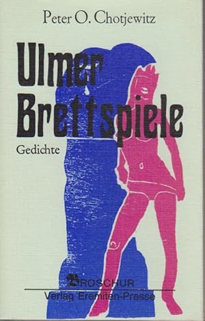 Bild des Verkufers fr Ulmer Brettspiele : Gedichte / Peter O. Chotjewitz. Mit farb. Originalgraphiken von Peer Wolfram / Broschur ; 4 zum Verkauf von Bcher bei den 7 Bergen