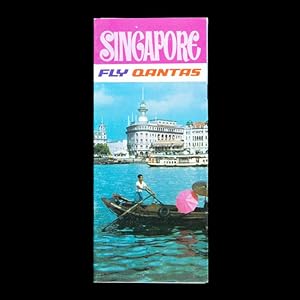 Seller image for Singapore. Fly Qantas for sale by Douglas Stewart Fine Books