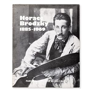 Seller image for Horace Brodzky 1885-1969 for sale by Douglas Stewart Fine Books