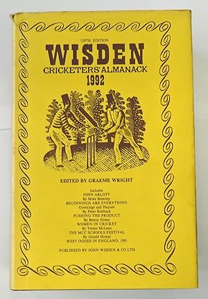 Seller image for Wisden Cricketers' Almanack 1992 for sale by St Marys Books And Prints