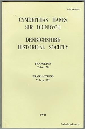 Cymdeithas Hanes Sir Ddinbych - Denbighshire Historical Society: Trafodion Cyfrol 29 - Transactio...