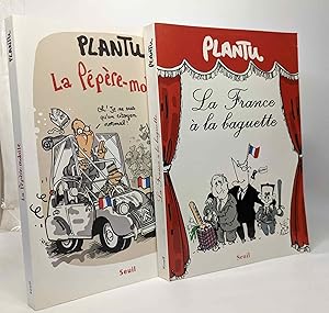 La Pépère-mobile + La France à la baguette --- 2 livres