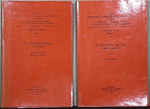 Imagen del vendedor de S. Antonii Vitae. Verso Sahidica. 2 Bnde. Text und Kommentarband (= Corpus scriptorum Christianorum Orienalium, Vol. 117, 118, Scritores Coptici, Series Quarta, Tomus I, Textus et Versio). a la venta por Antiquariat  Braun