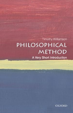 Imagen del vendedor de Philosophical Method : A Very Short Introduction a la venta por GreatBookPrices