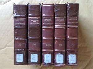 Les Historiette: mémoires pour servir à l'histoire du XVIIe siècle (10 tomes reliés en 5 volumes)
