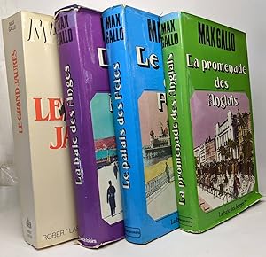 Image du vendeur pour La baie des Anges - tome un  trois: La Baie des Anges + Le Palais des ftes + La promenade des Anglais + Le Grand Jaurs: biographie --- 4 volumes mis en vente par crealivres