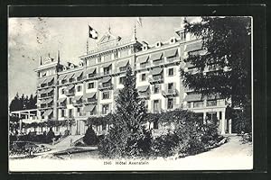 Ansichtskarte Morschach, Ansicht vom Hotel Axenstein