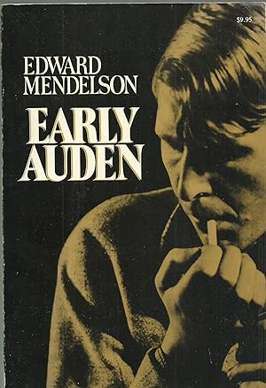 Seller image for Early Auden for sale by Chaucer Head Bookshop, Stratford on Avon
