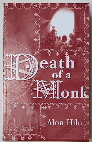 Seller image for Death Of A Monk - signed copy for sale by Our Kind Of Books
