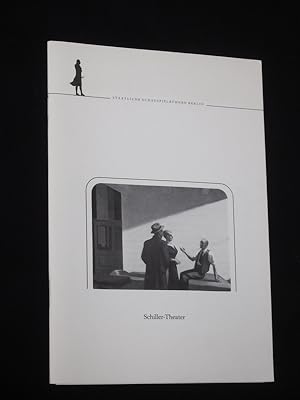 Bild des Verkufers fr Programmheft 11 Schiller-Theater Berlin 1985/ 86. DER TOD EINES HANDLUNGSREISENDEN von Miller. Insz.: Gerhard Klingenberg, Bhnenbild: Gerhard Jax, Kostme: Gisela Storch. Mit Horst Bollmann (Loman), Antje Weisgerber (Linda), Rdiger Kirschstein, Alexander Waechter, Carl Raddatz, Brita Sommer, Ulrike A. Pollay, Sabine Schmeller, Geraldine Gaul zum Verkauf von Fast alles Theater! Antiquariat fr die darstellenden Knste