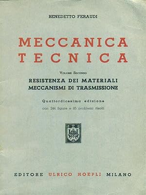 Seller image for Meccanica tecnica vol. 2 for sale by Librodifaccia