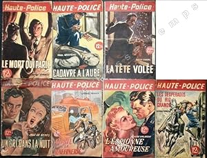 Imagen del vendedor de Collection HAUTE-POLICE - 2e Srie - 7 titres. a la venta por Jean-Paul TIVILLIER