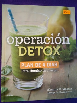 Operación Detox: Plan 4 días para limpiar tu cuerpo