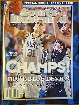 Imagen del vendedor de Sports Illustrated Special Commemorative Issue - Duke Blue Devils - Champs! 2000-2001 a la venta por Faith In Print