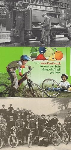 Persil Bicycle Advertising Card & 2x Bicycle Postcard s