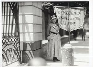 Image du vendeur pour Suzanne Morin Swing American Suffragette Womens Democracy Postcard mis en vente par Postcard Finder