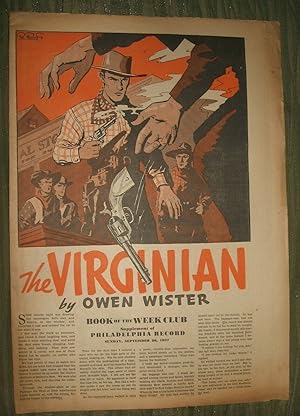 Seller image for The Virginian Philadelphia Record Sunday, Sept. 26, 1937 Supplement for sale by biblioboy