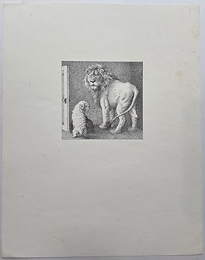 Untitled (Lion and Dog)