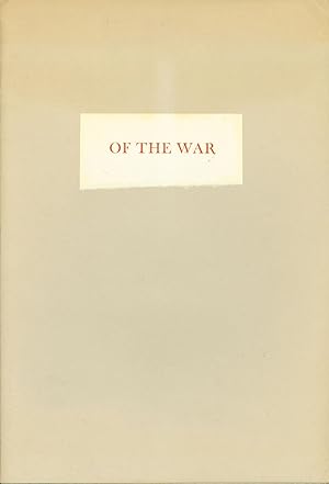 Of The War: Passages 22-27