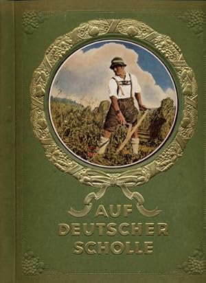 Bild des Verkufers fr Sammelbilder-Album "Auf deutscher Scholle". zum Verkauf von Versandantiquariat  Rainer Wlfel