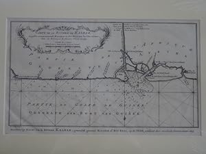 Carte de la Riviere de Kalbar, Apellee communement Kalabar ou Rio Reaal avec les Cotes voisines ....