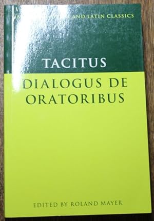 Bild des Verkufers fr Tacitus Dialogus de Oratoribus zum Verkauf von Antiquariat im OPUS, Silvia Morch-Israel