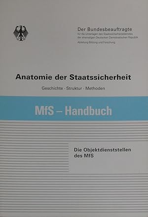 Seller image for MfS-Handbuch (Teil II/3, Abschnitt OD). Die Objektdienststellen des MfS., for sale by Versandantiquariat Hbald