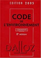 Imagen del vendedor de Code De L'environnement 2005 a la venta por RECYCLIVRE