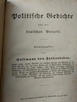 Politischen Gedicht aus der deutschen Vorzeit