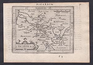 Immagine del venditore per Picardia" - Picardie Aisne Oise Somme France Frankreich Karte map carte venduto da Antiquariat Steffen Vlkel GmbH