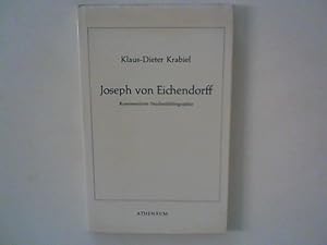 Image du vendeur pour Joseph von Eichendorff. Kommentierte Studienbibliographie. mis en vente par ANTIQUARIAT FRDEBUCH Inh.Michael Simon