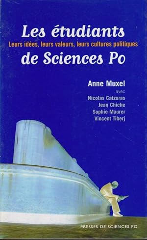 Image du vendeur pour Les tudiants de Sciences Po : leurs ides, leurs valeurs, leurs cultures politiques mis en vente par PRISCA