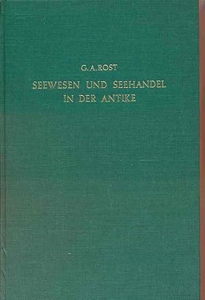 Seller image for Vom Seewesen und Seehandel in der Antike : Eine Studie aus maritim-militrischer Sicht. Mit einem Geleitwort von Helmut Flashar for sale by Fundus-Online GbR Borkert Schwarz Zerfa