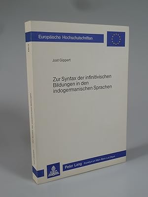 Immagine del venditore per Zur Syntax der infinitivischen Bildungen in den indogermanischen Sprachen. venduto da Antiquariat Dorner