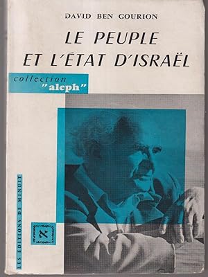 Seller image for Le peuple et l'etat d'Israel for sale by Librodifaccia