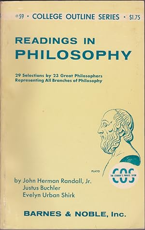 Imagen del vendedor de Readings in Philosophy (College Outline Series, 59) a la venta por Books of the World