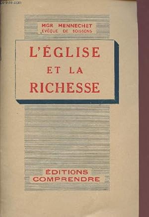 Immagine del venditore per L'glise et la richesse. venduto da Le-Livre